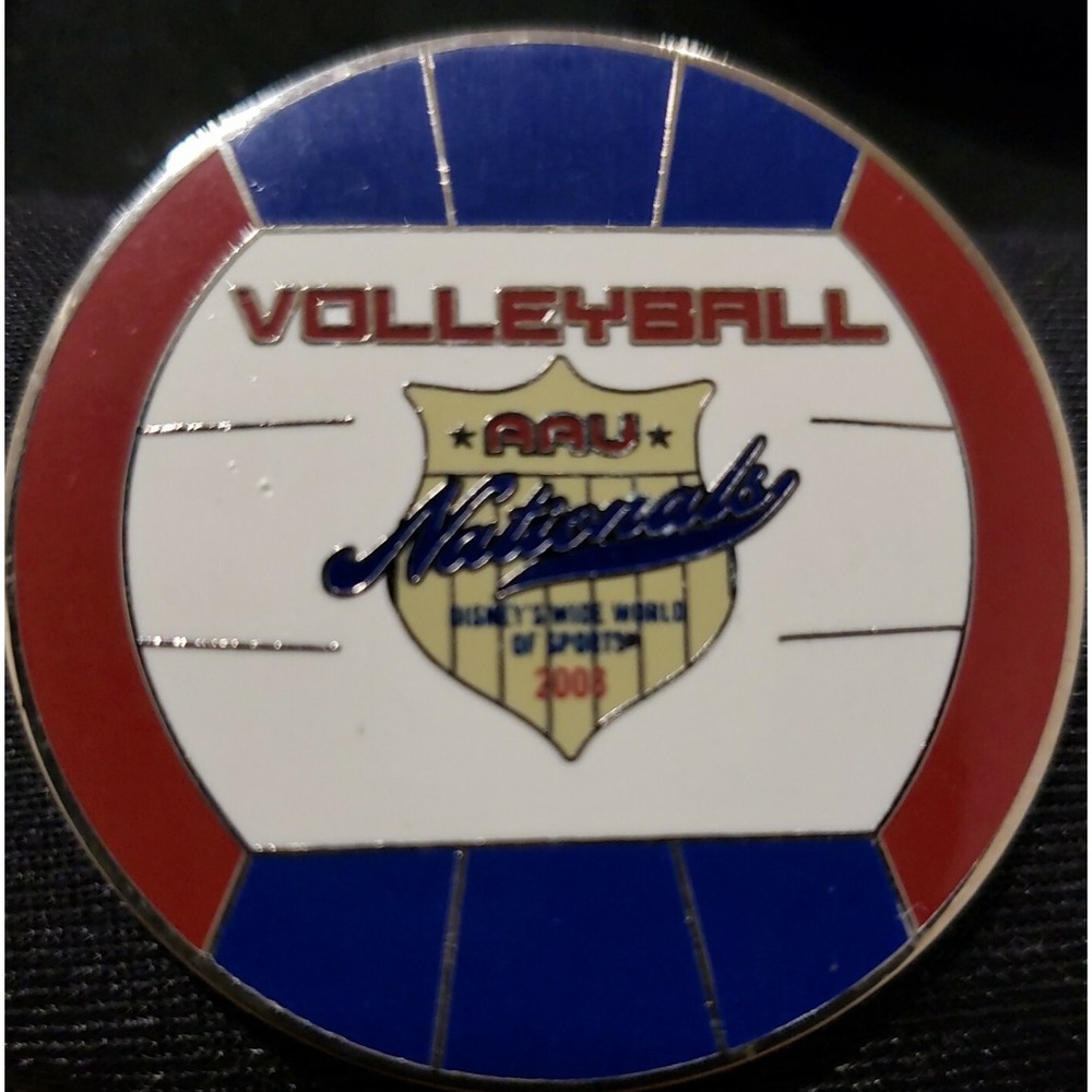 Disney Pin AAU Volleyball National Champions 2008 00082